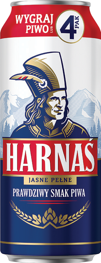 Piwo Harnaś 0,5l 5,8% puszka widok główny
