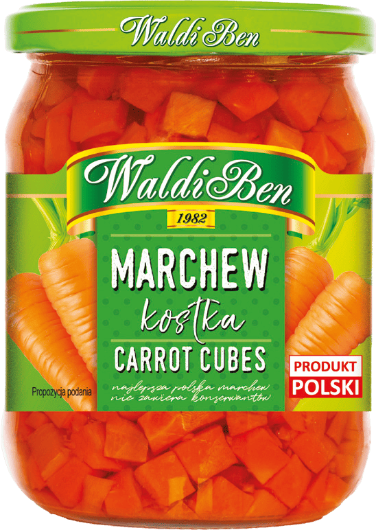 Marchew kostka Waldiben 490/285g widok 1