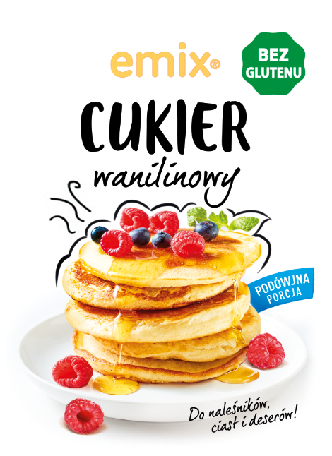 Cukier wanilinowy bezglutenowy Emix 30g widok 1