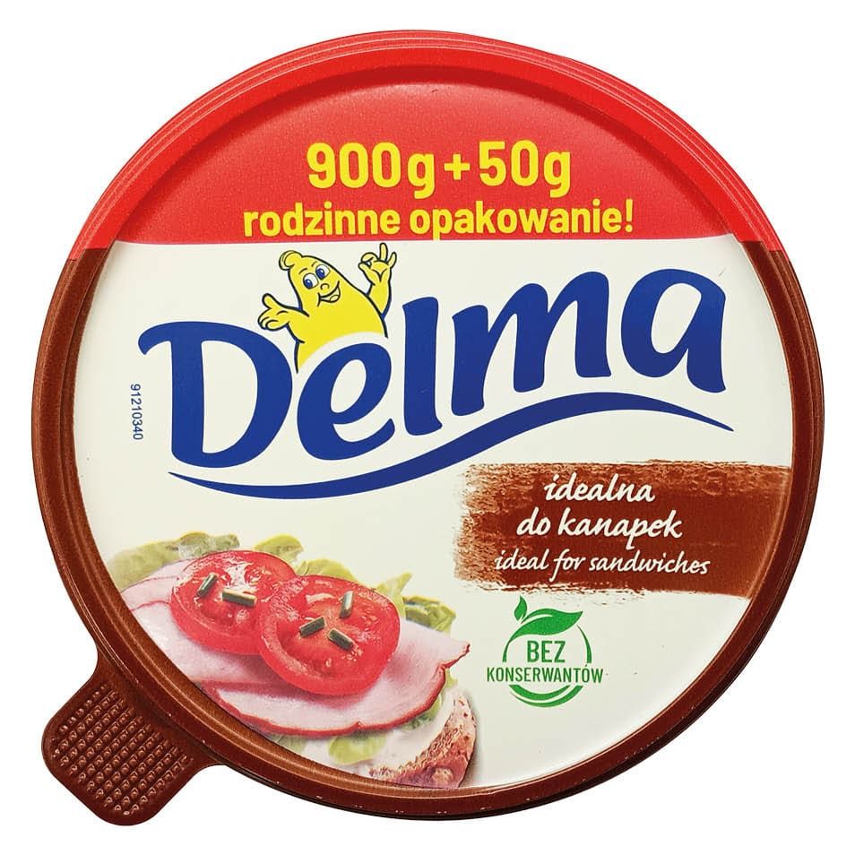 Margaryna Delma Extra 950g widok 1