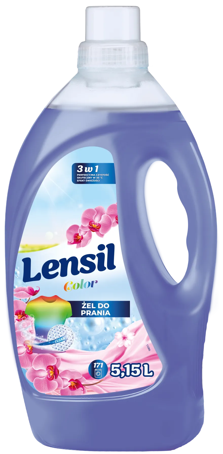 Żel do prania Lensil kolor 5,15l widok 1