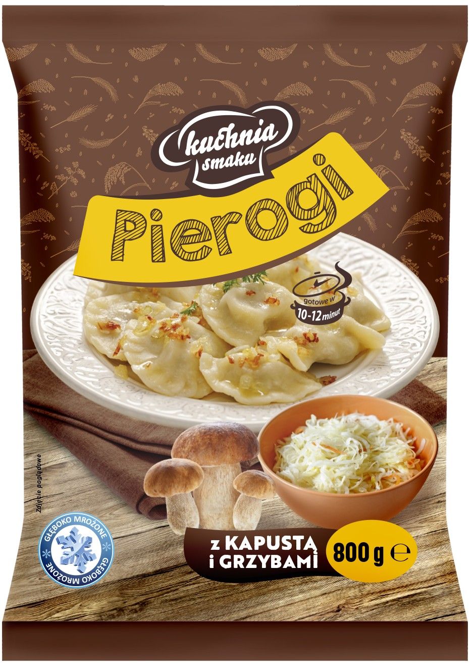 Pierogi z kapustą i grzybami Kuchnia Smaku 800g widok 1