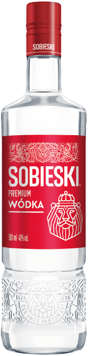 Wódka Sobieski 0,5l 40% widok główny