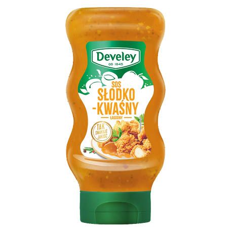 Sos słodko kwaśny Develey 460g widok 1