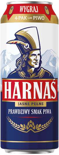 Piwo Harnaś 0,5l 5,8% puszka widok główny 