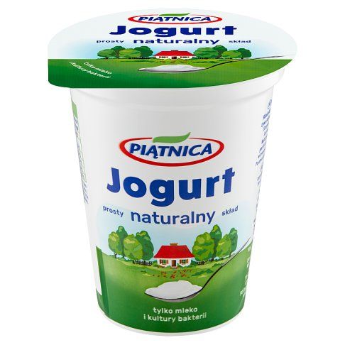 Jogurt naturalny Piątnica 330g widok 2