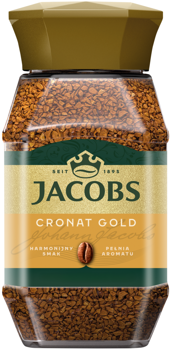 Kawa rozpuszczalna Jacobs Cronat Gold 200g widok główny