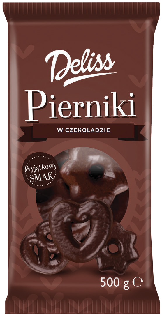 Pierniki w czekoladzie Deliss 500g widok 2