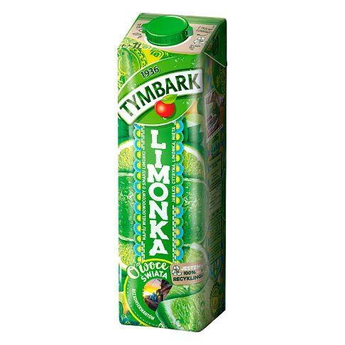 Napój niegaz limonka Owoce Świata Tymbark 1l kart widok 2