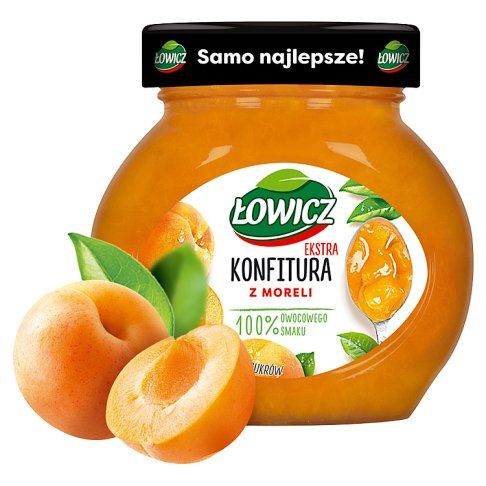 Konfitura z moreli Łowicz 240g widok 3