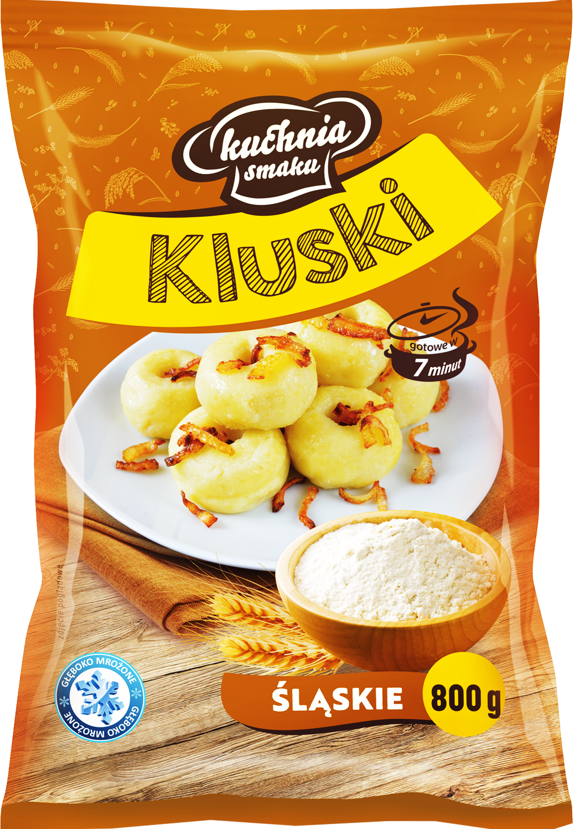 Kluski śląskie Kuchnia Smaku 800g widok główny