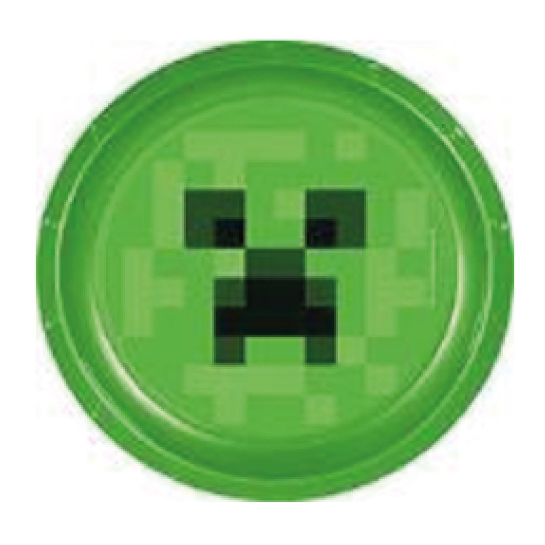 Talerz plastikowy Minecraft 21cm widok 1