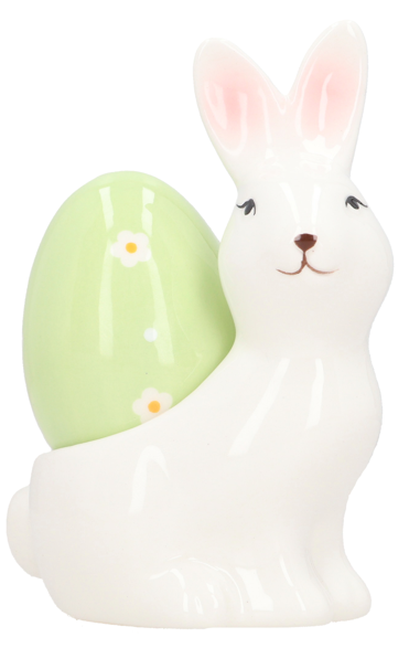 Figurka ceramiczna zając 12cm WN26 widok 1