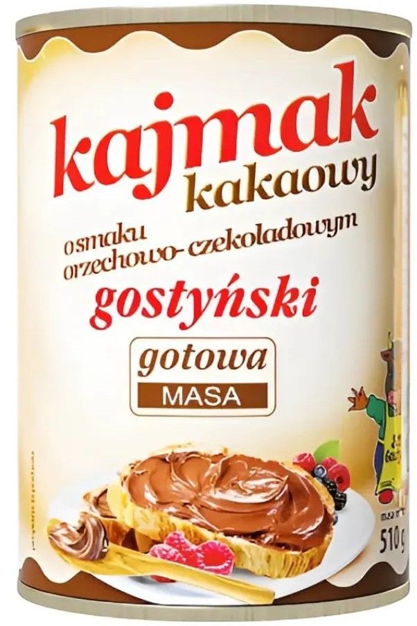 Kajmak kakaowy orze czek Gostyński SM Gostyń 510g widok 1