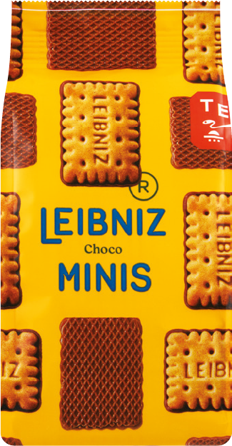 Herbatniki Leibniz minis choco Bahlsen 100g widok główny 