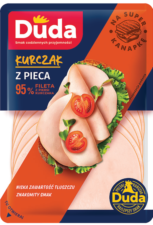 Kurczak z pieca Duda 200g widok główny