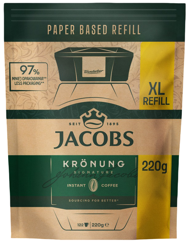 Kawa rozpuszczalna Jacobs Kronung zapas 220g widok 1