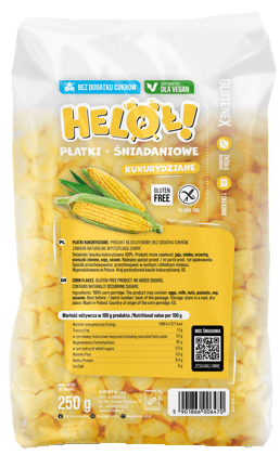 Płatki kukurydziane/cynamonowe Glutenex 250g mix widok 2