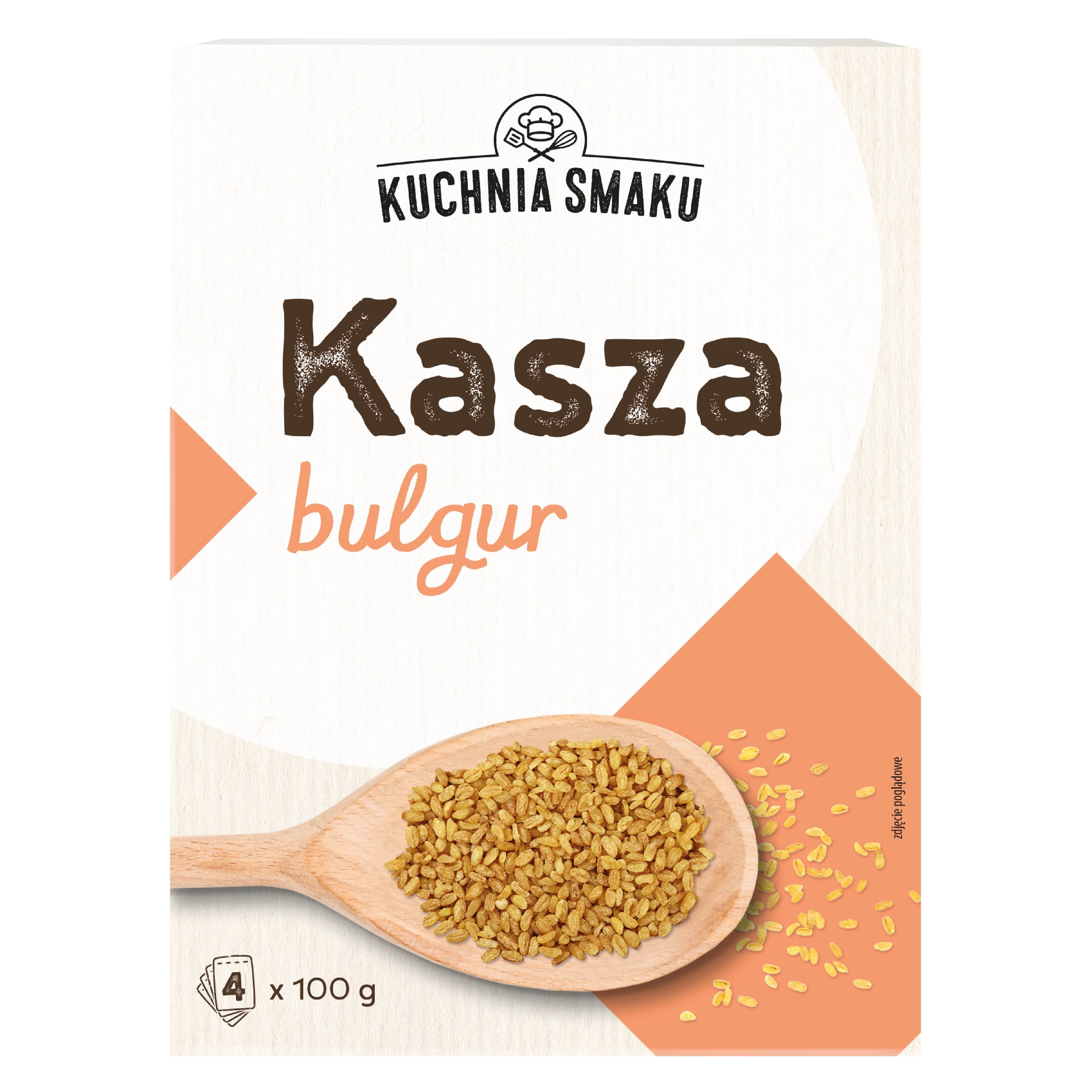 Kasza bulgur Kuchnia Smaku 4x100g widok główny