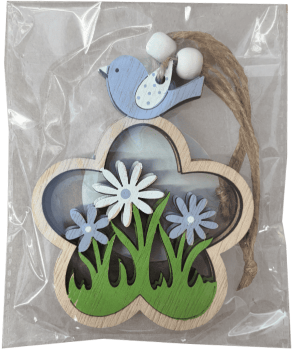 Zawieszki drewniane 2szt WN26 widok 1