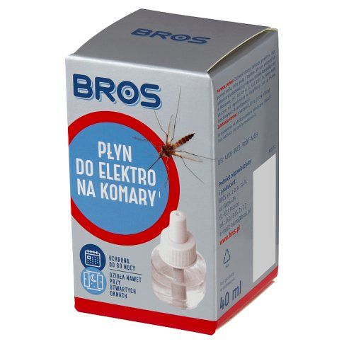 Płyn do elektro na komary Bros 60 nocy 40ml zapas widok 2