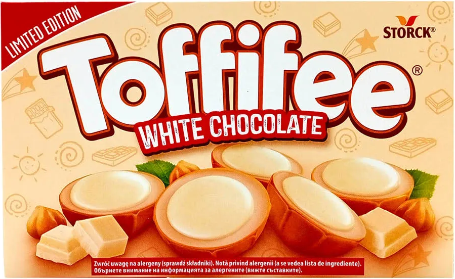 Bombonierka white chocolate Toffifee 125g widok 1