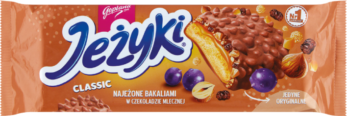 Ciastka classic Jeżyki Goplana 140g widok główny