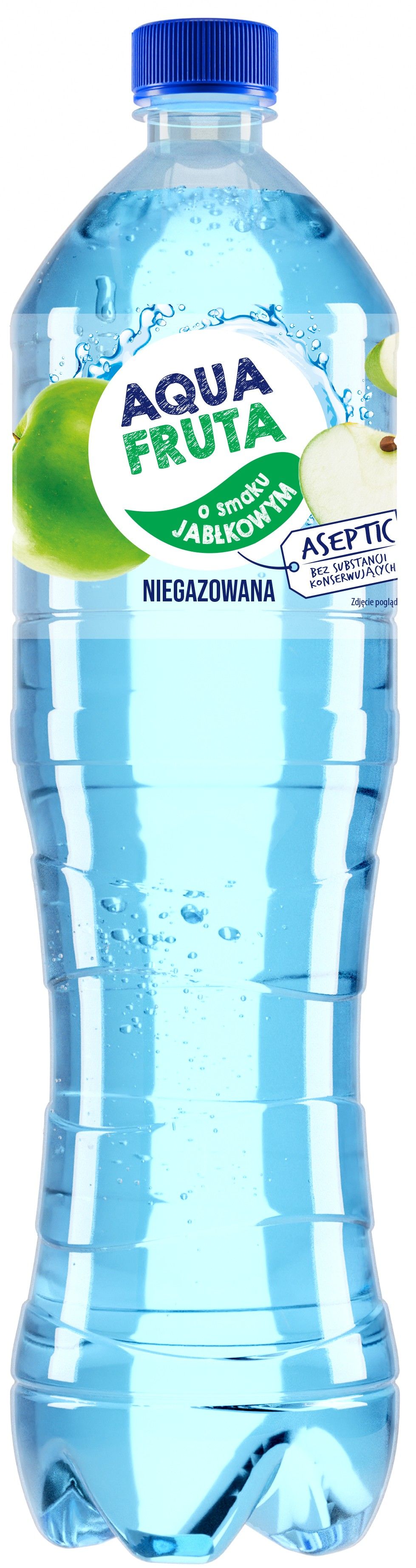 Napój niegaz. o sm. jabłkowym Aqua Fruta 1,5l widok 2