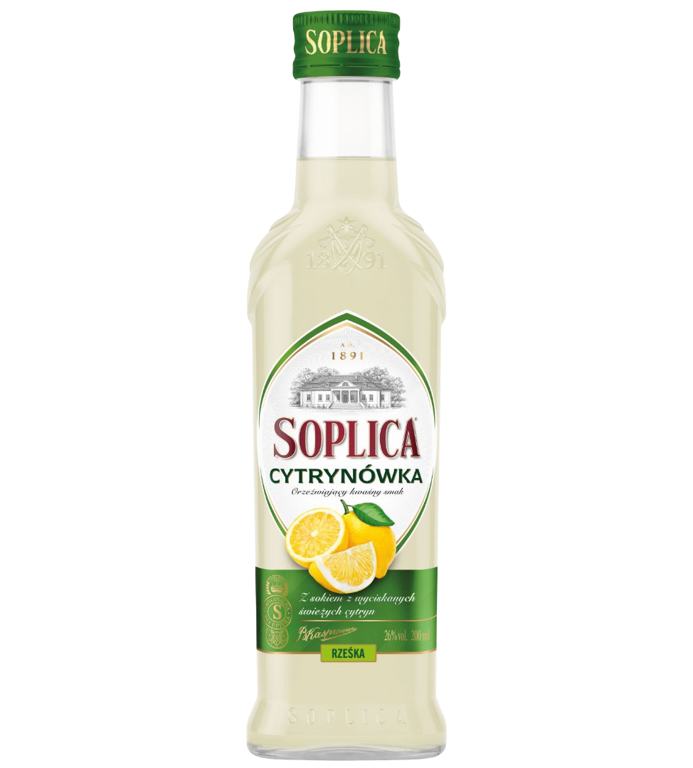 Likier Soplica cytrynówka 200ml 26% widok 1