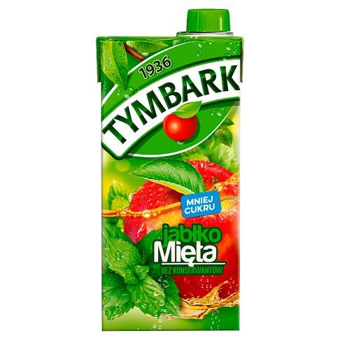 Napój niegaz. jabłko mięta Tymbark 1l widok 1