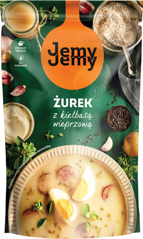 Zupa żurek z kiełbasą Jemyjemy 450g widok główny
