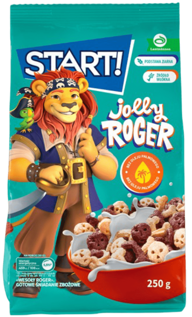 Płatki Jolly Roger Start! 250g widok 1