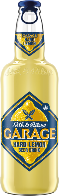 Napój piwny Garage hard lemo 400ml 4,5% but. bzzw. widok główny