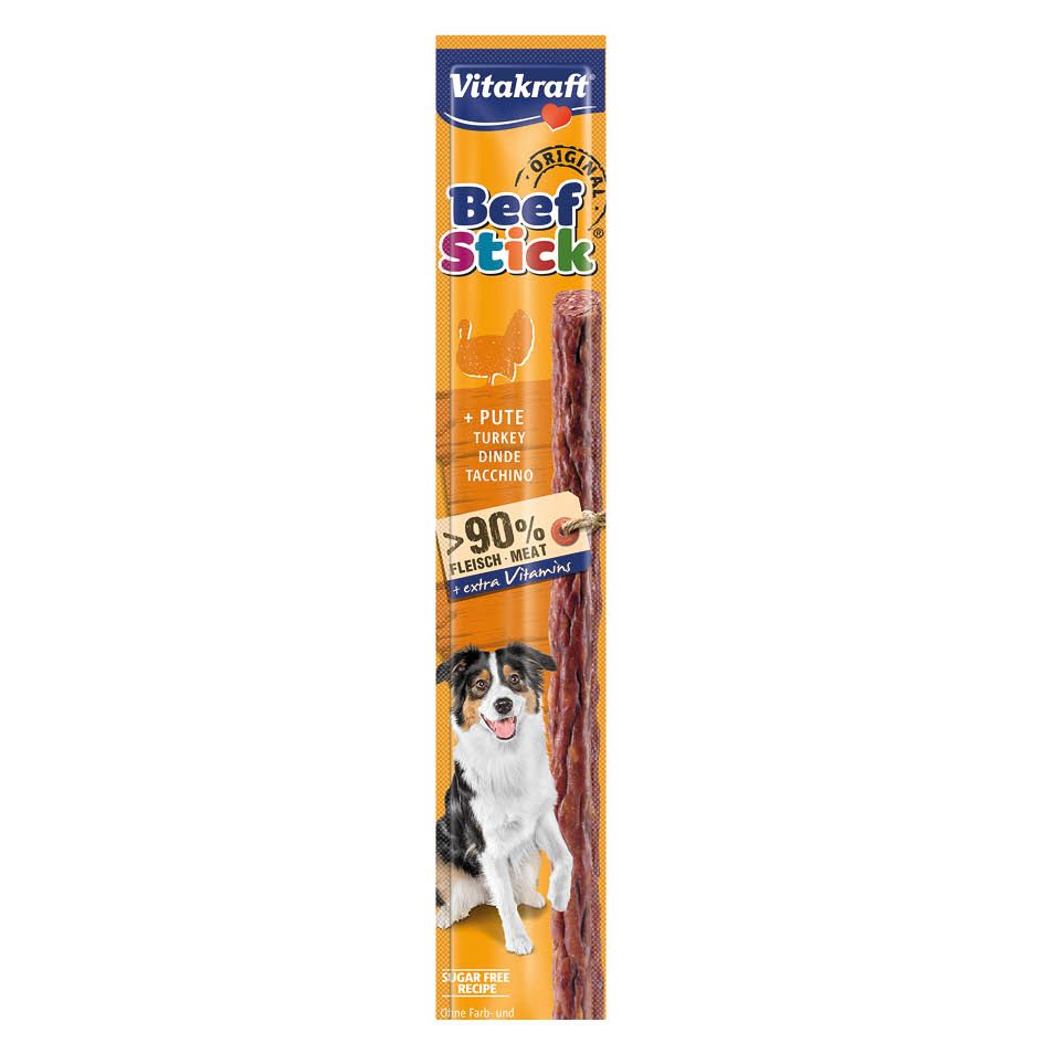 Przekąska dla psa indyk Beef Stick 12g widok 2