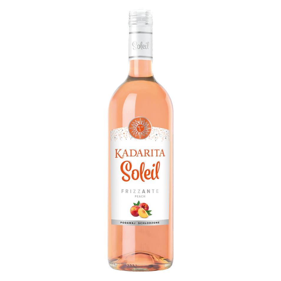 Napój winny peach Kadarita Soleil Friz. 0,75l 10% widok 1