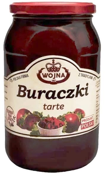 Buraczki tarte Wojna 920/900g widok 1