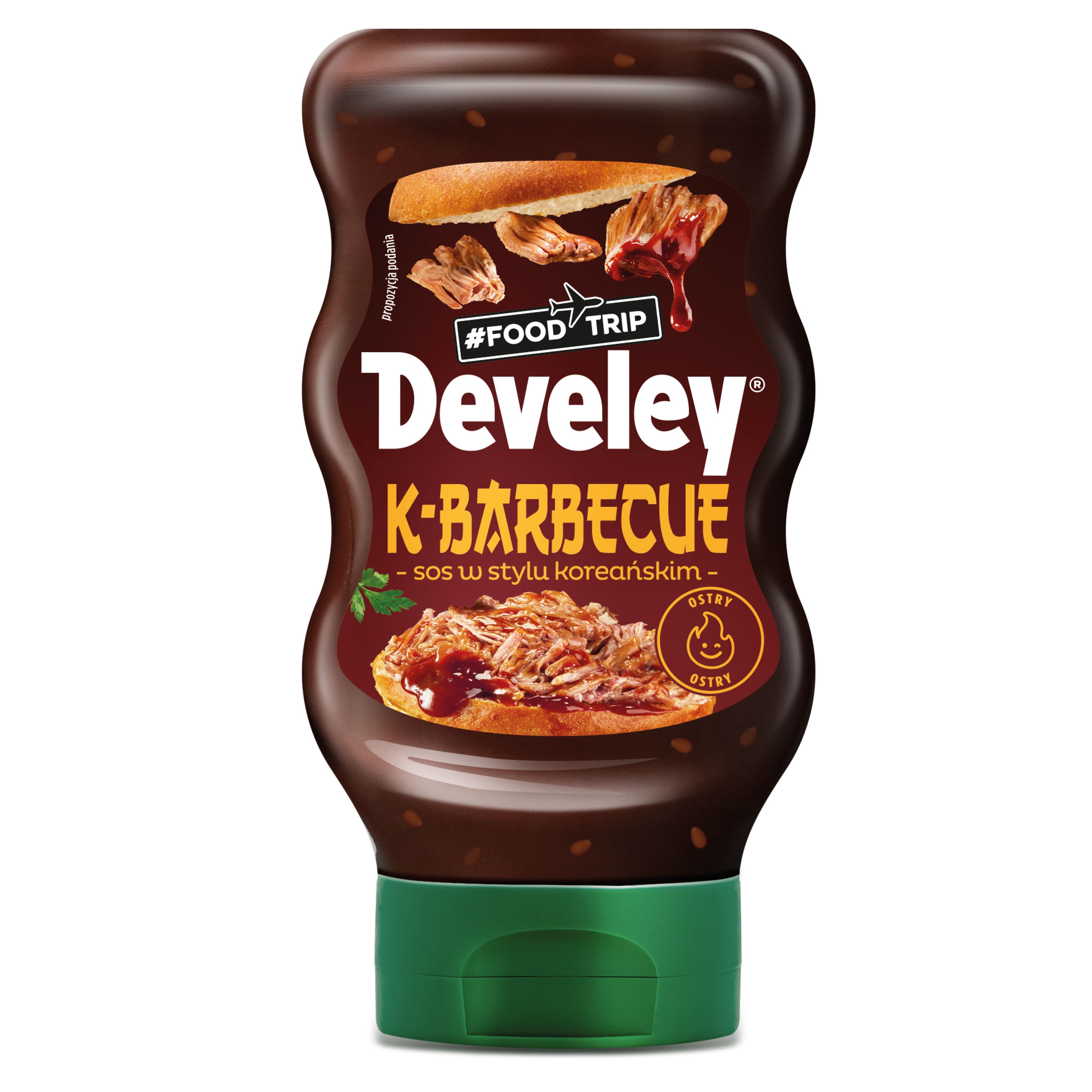 Sos Korean BBQ Develey 300ml widok 1