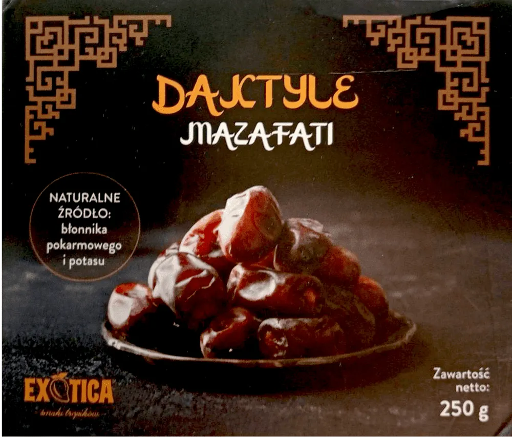 Daktyle świeże Mazafati 250g szt widok 1
