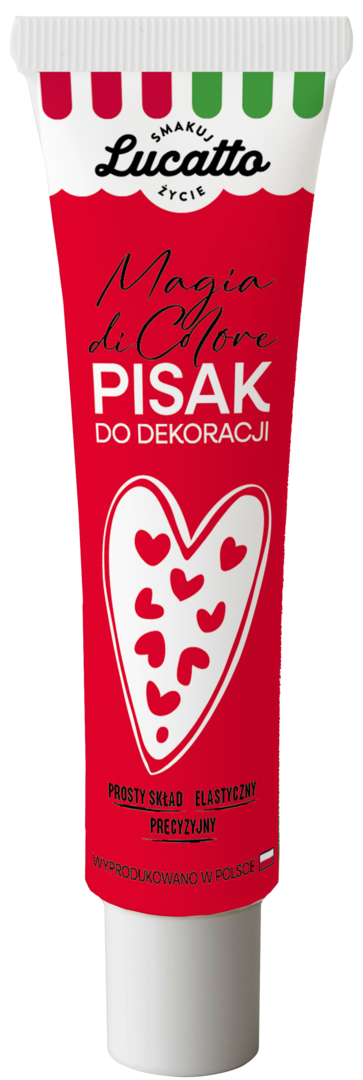 Pisak dekoracyjny Lucatto 20g mix widok główny