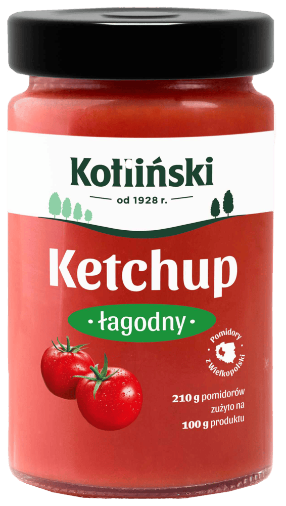 Ketchup łagodny Kotliński 320g widok 1