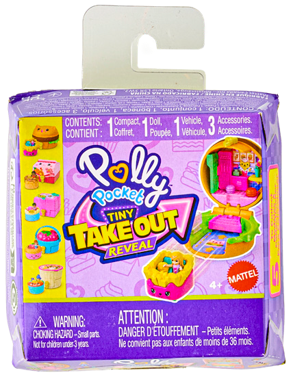 Zabawka Polly Pocket Reveal mix widok 1