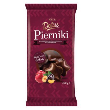 Pierniki nadziewane Deliss 300g widok 1
