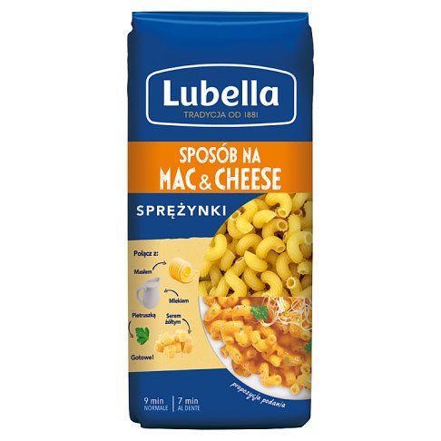 Makaron sprężynki Lubella 400g widok 1