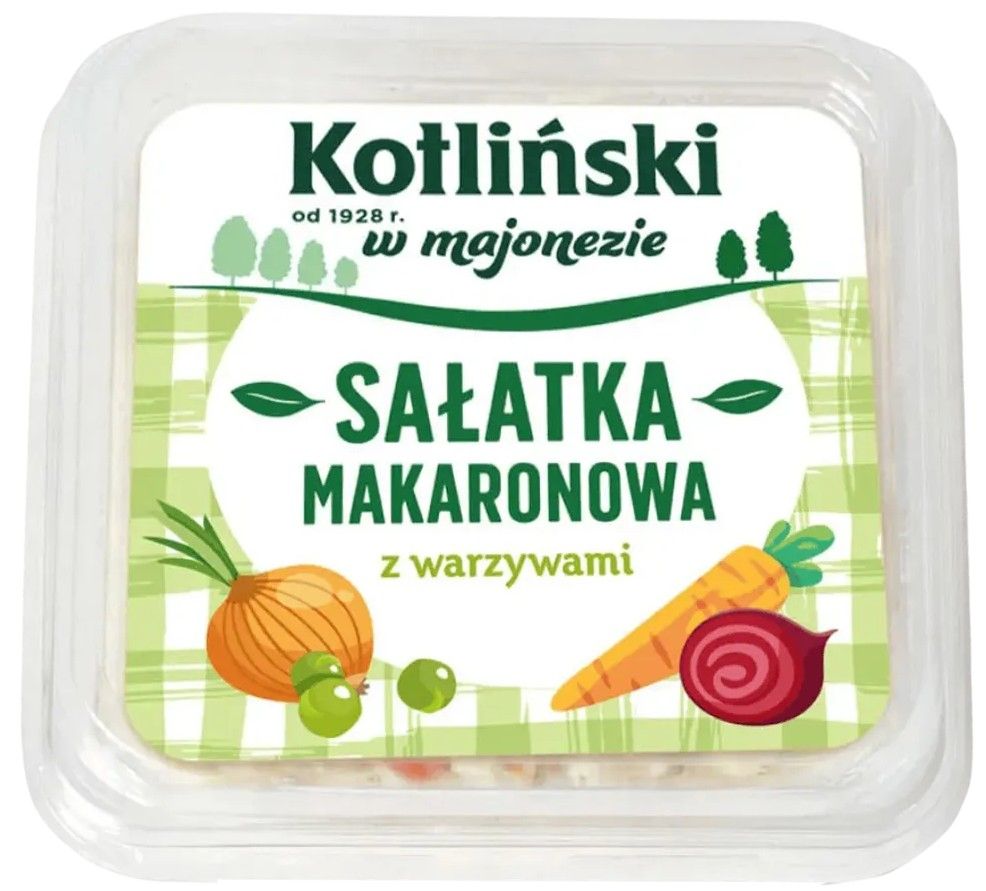Sałatka makaronowa Kotliński 250g mix widok 2