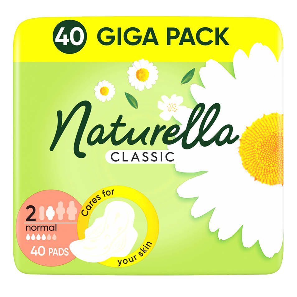 Podpaski Naturella classic normal 40szt widok 1