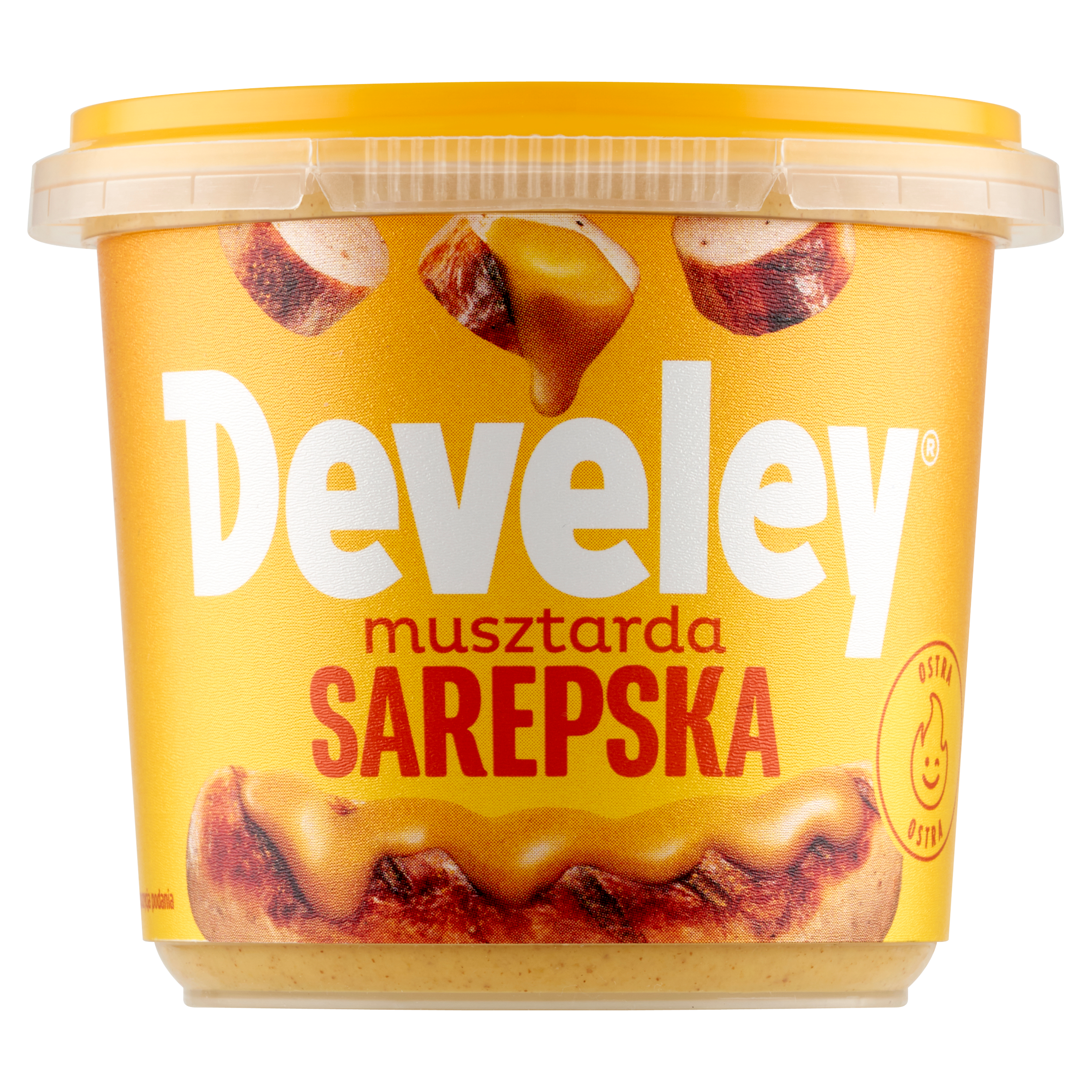 Musztarda sarepska Develey 210g widok 1