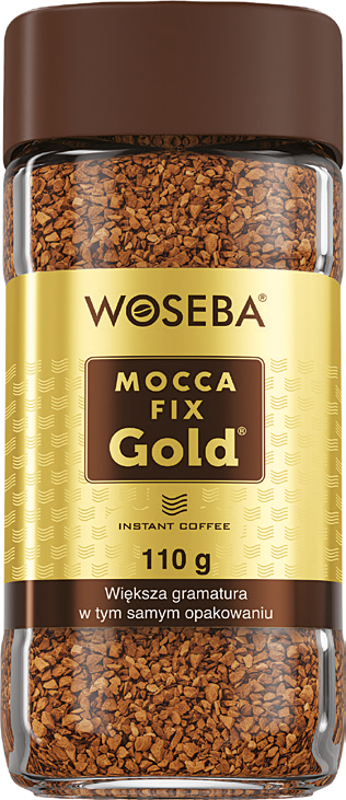Kawa rozpuszczalna Mocca Fix Gold Woseba 110g widok główny