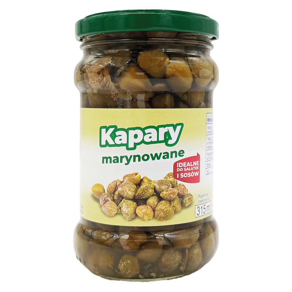 Kapary marynowane Rolnik 280/190g widok 1