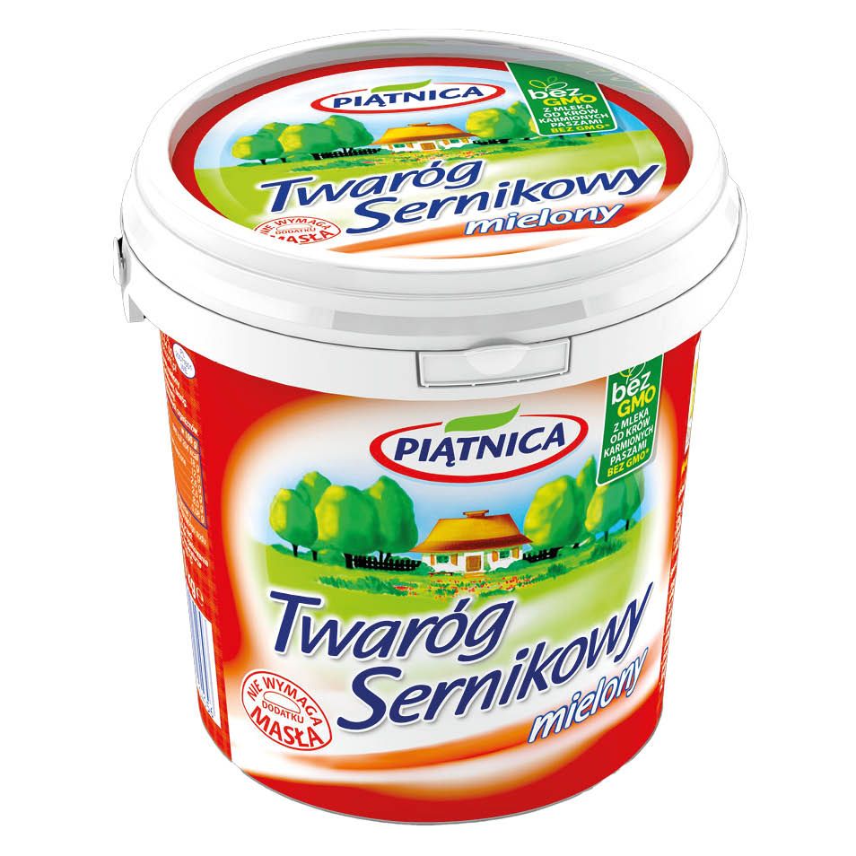 Twaróg sernikowy OSM Piątnica 1kg widok 3