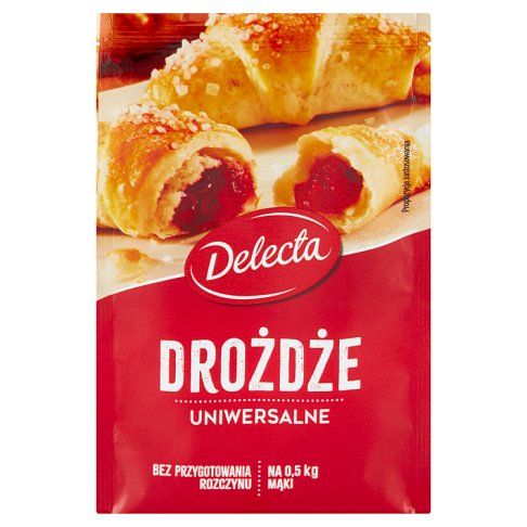 Drożdże Delecta 8g widok 1